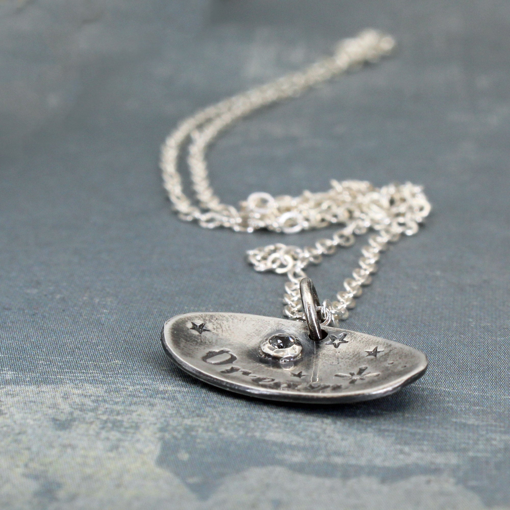 Necklace side view