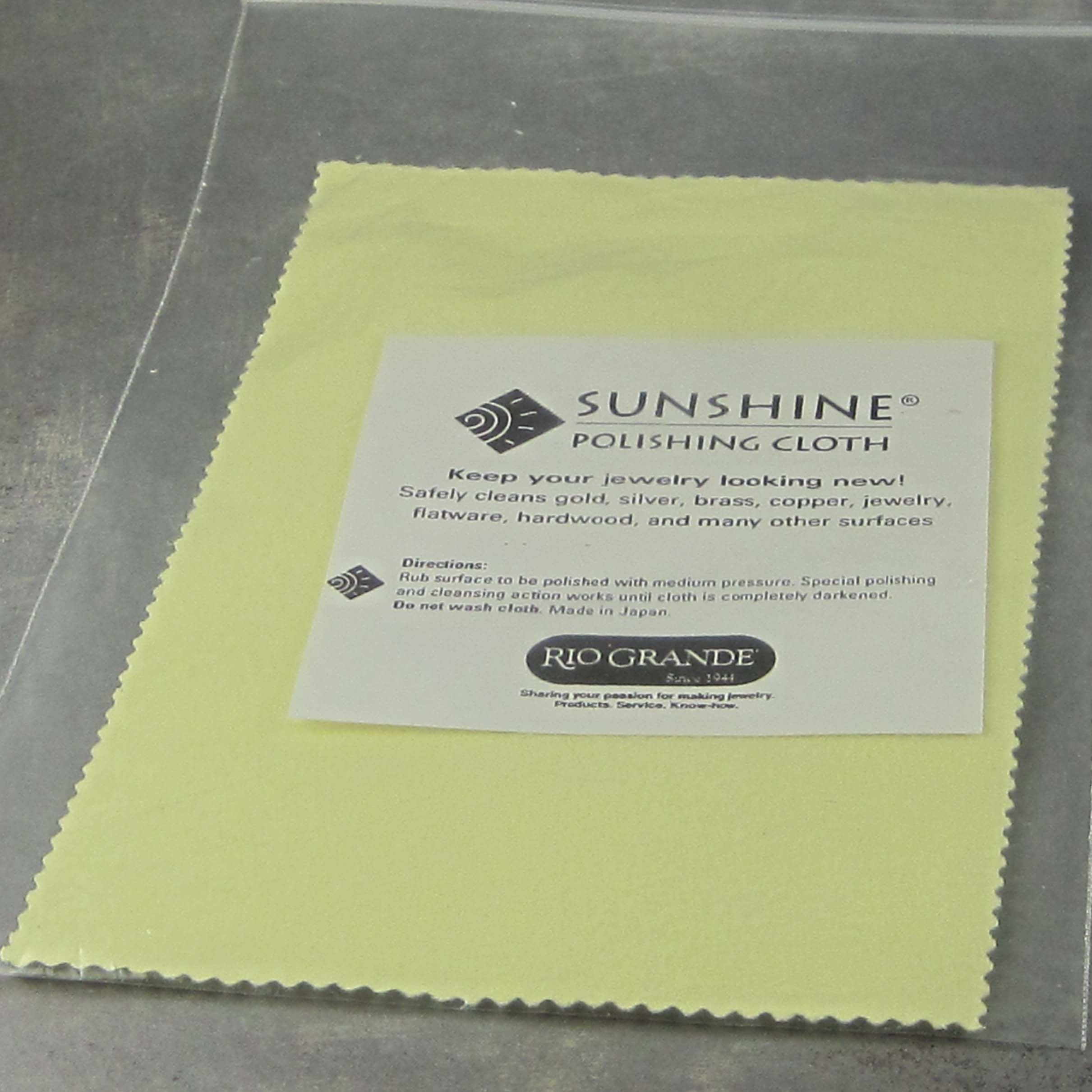 jewelry cleaning cloth