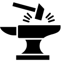 Anvil and Hammer symbol 