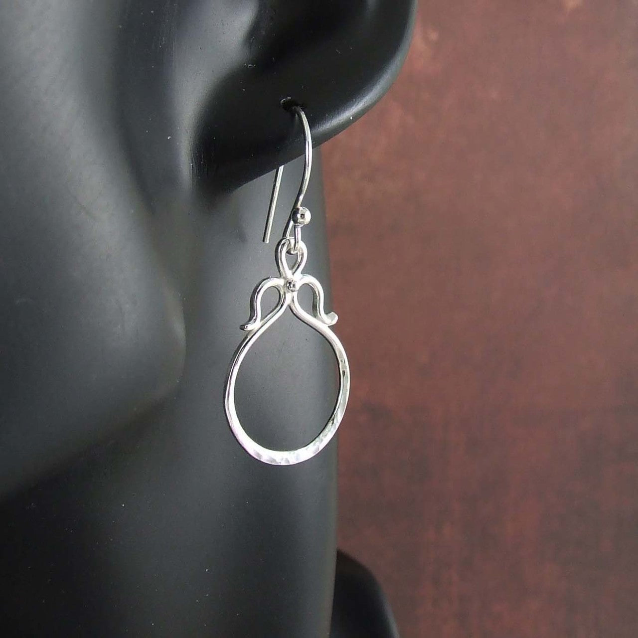 handmade silver earrings