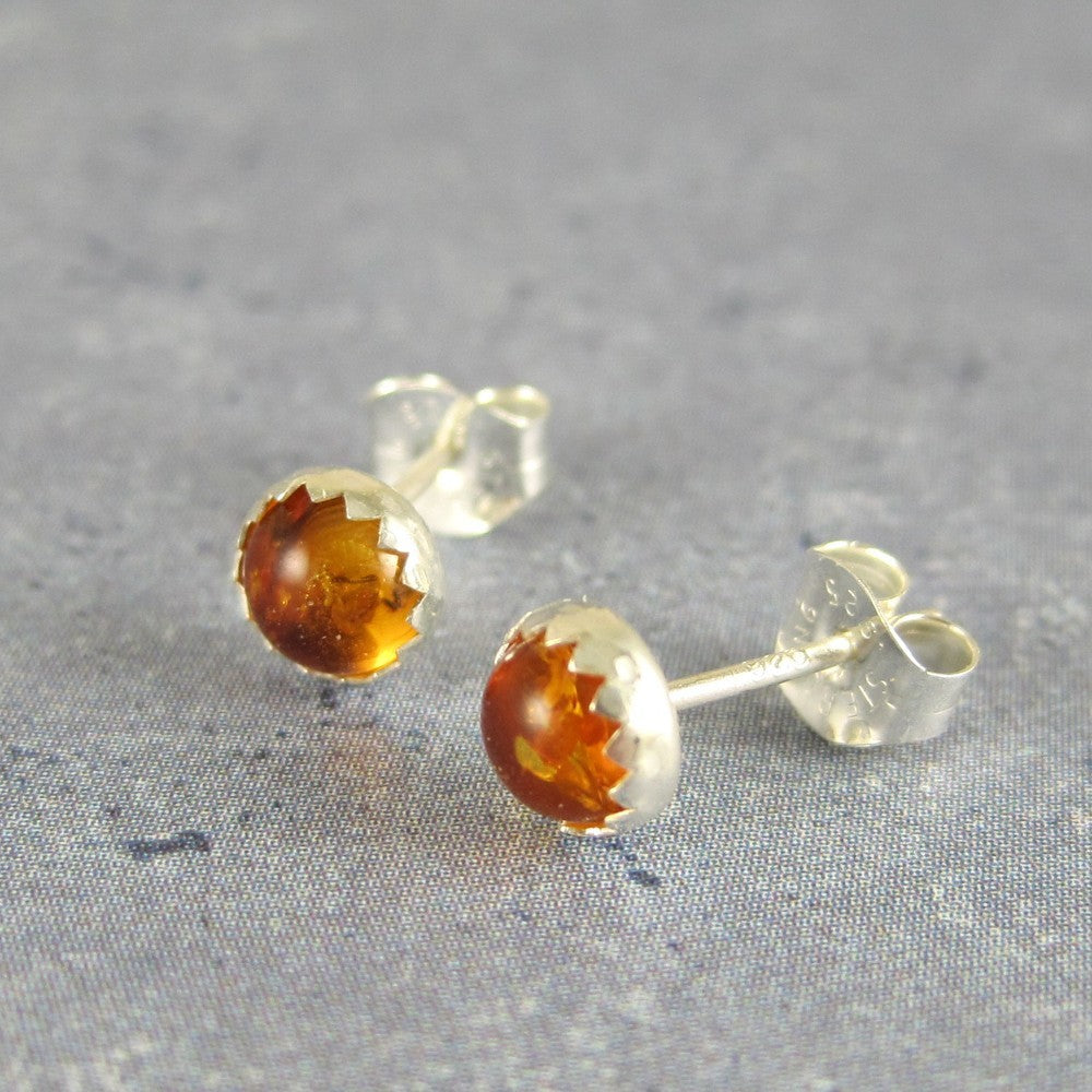 baltic amber sterling silver earrings