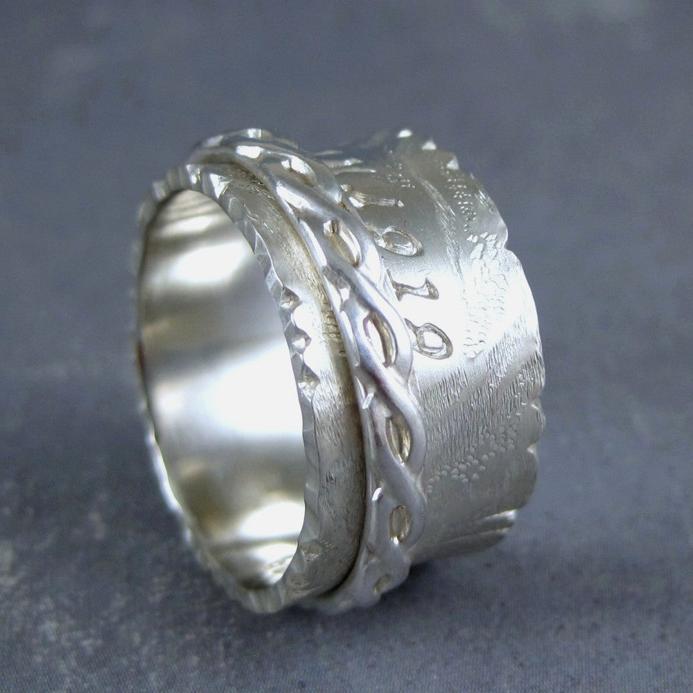 eternity spinner ring