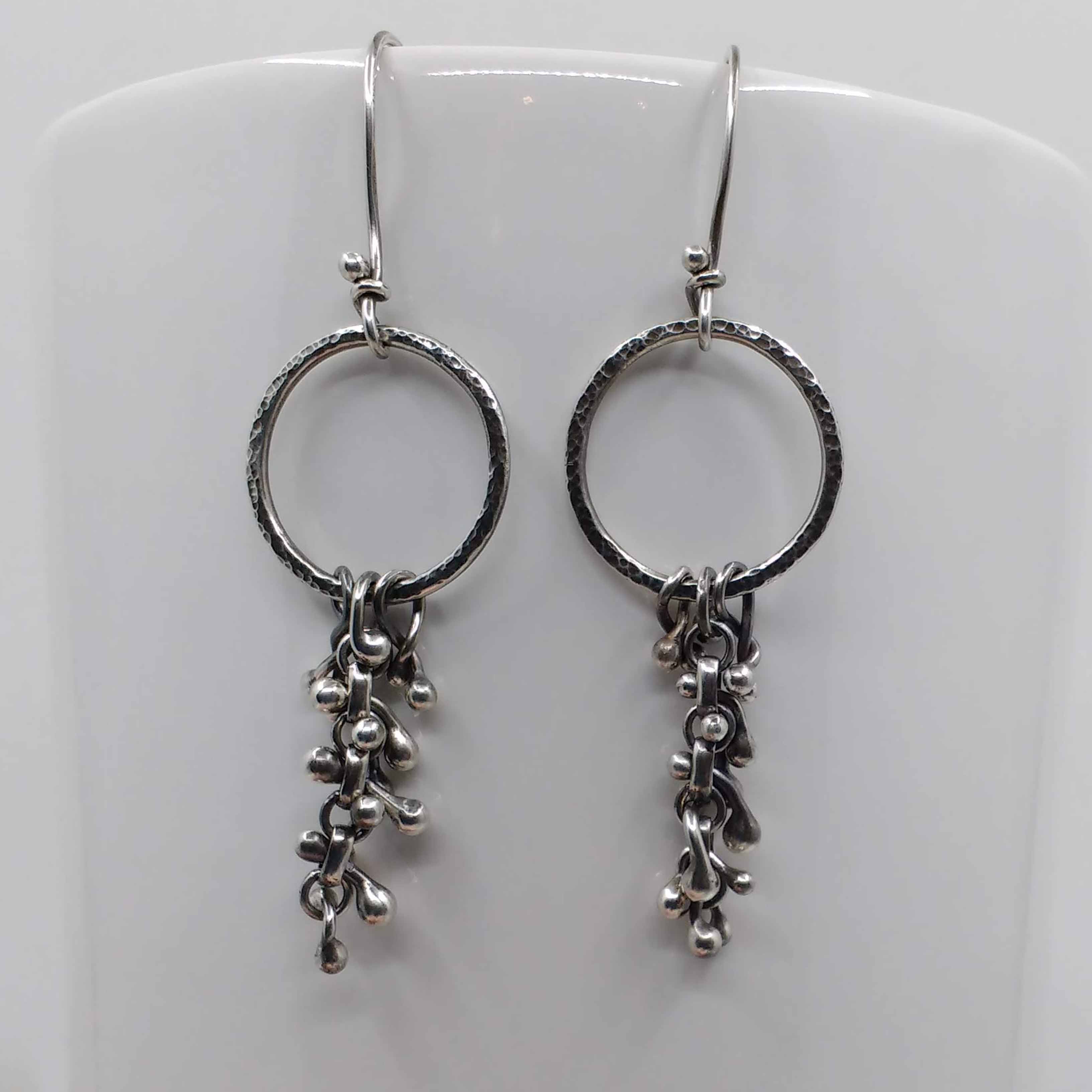 Earrings – Two Silver Moons