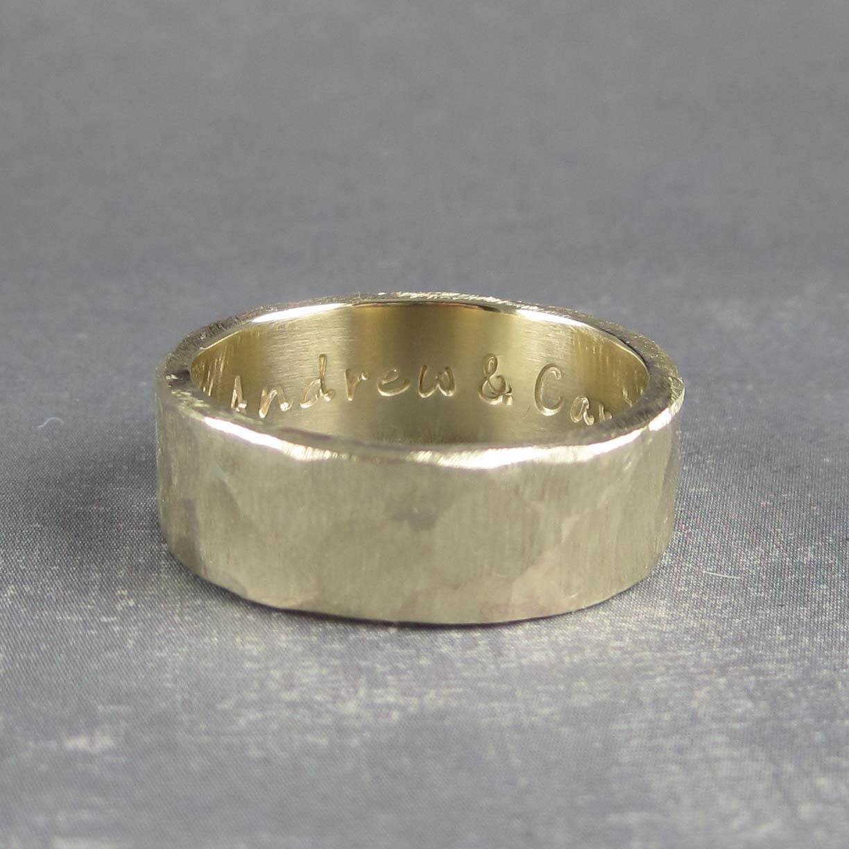 Mens gold wedding ring
