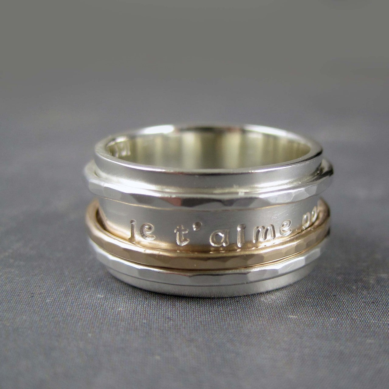 custom spinner ring